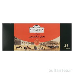 چای کیسه ای معطر مخصوص احمد 25 عددی