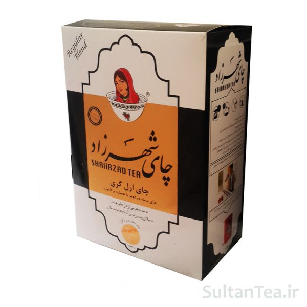 چای شهرزاد مشکی عطری 400 گرمی